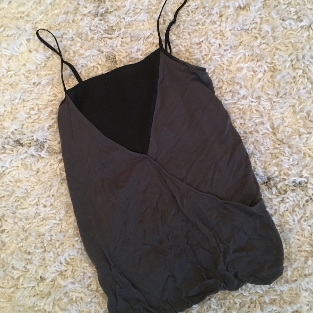 Banana republic black and grey formal cami